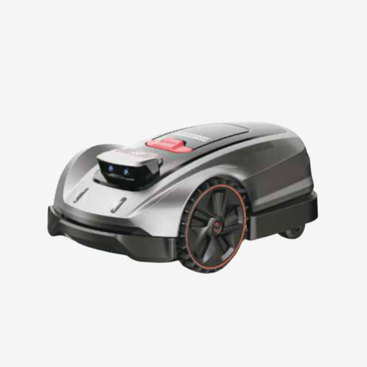 Græsslåmaskine Sunseeker X3 - set forfra - uden kanttråd 